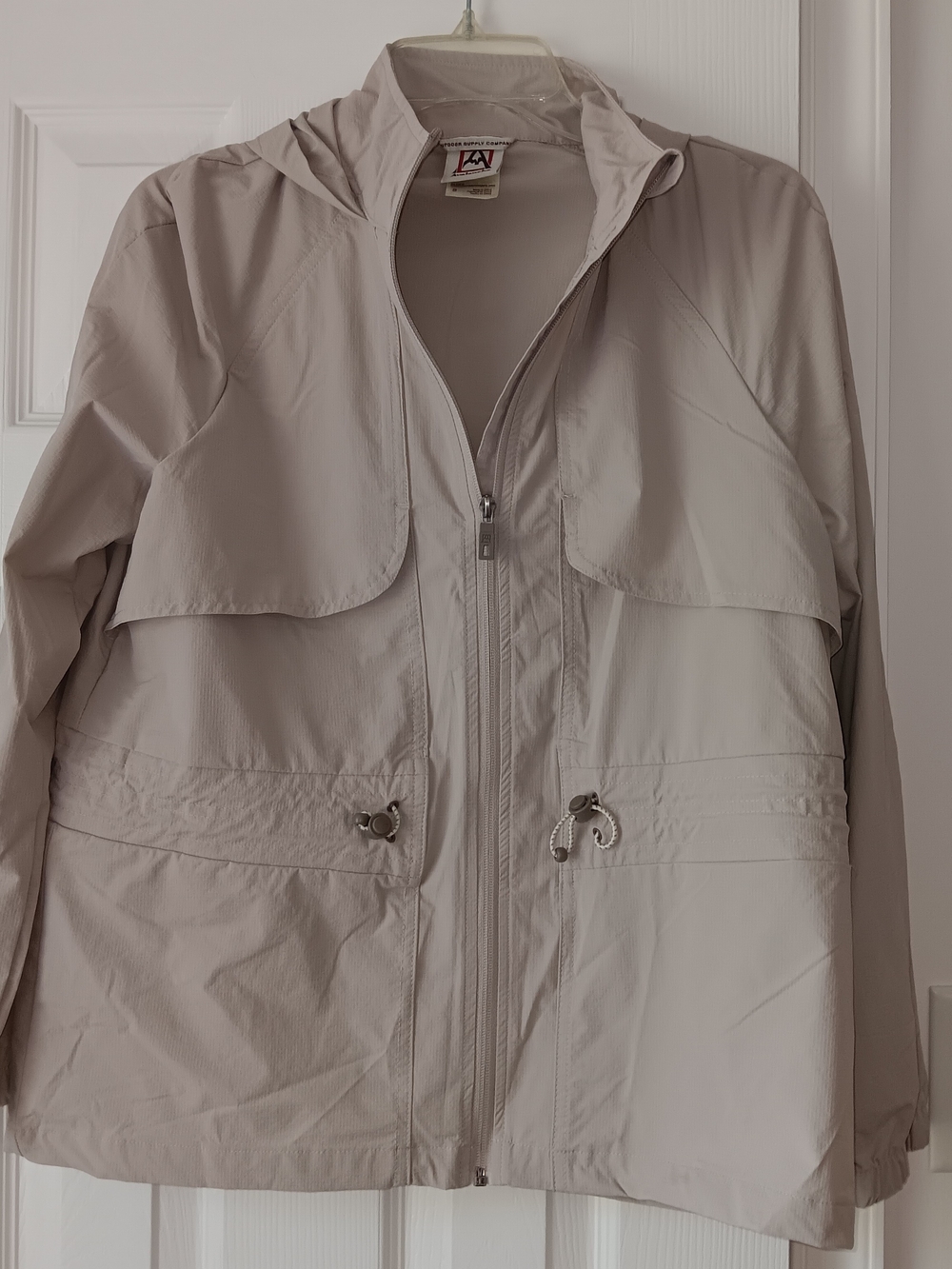 Avalanche Hooded Utility Jacket - Light Beige